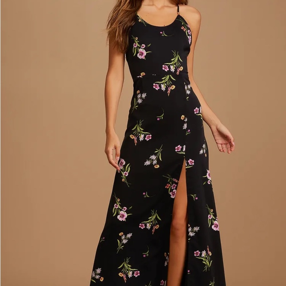 ✨Floral Slit Dress - Picture 2 of 10